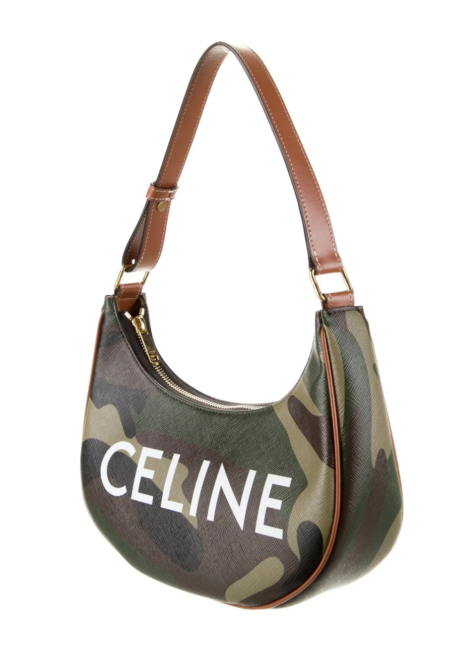 RESALE CELINE 2021 AVA CAMO BAG The Tiny Dinostore