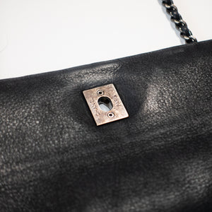 Vintage Chanel Suede Leather Shoulder Bag