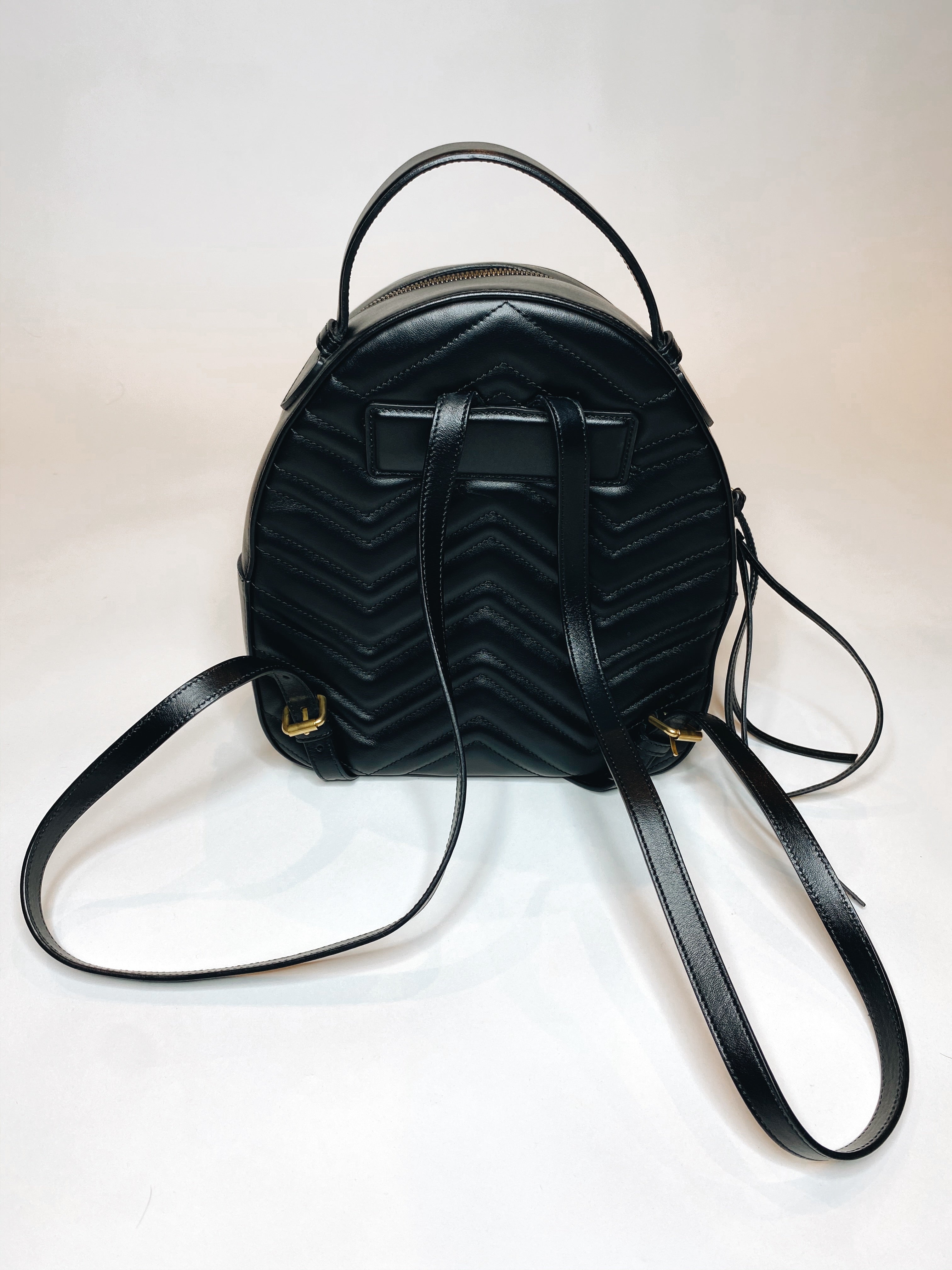 Vintage Gucci GG Marmount Matelasse Backpack