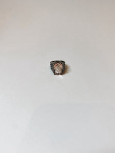 Vintage David Yurman Morganite Diamond Large Cable Ring