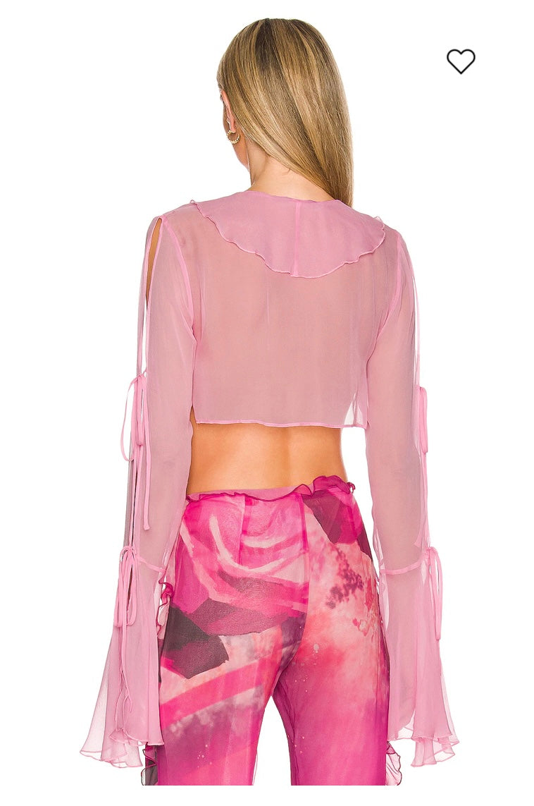 RESALE Kim Shui Chiffon Top Size: Medium