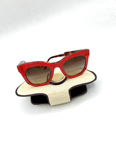 Vintage Stella McCartney Cat Eye Red Sunglasses