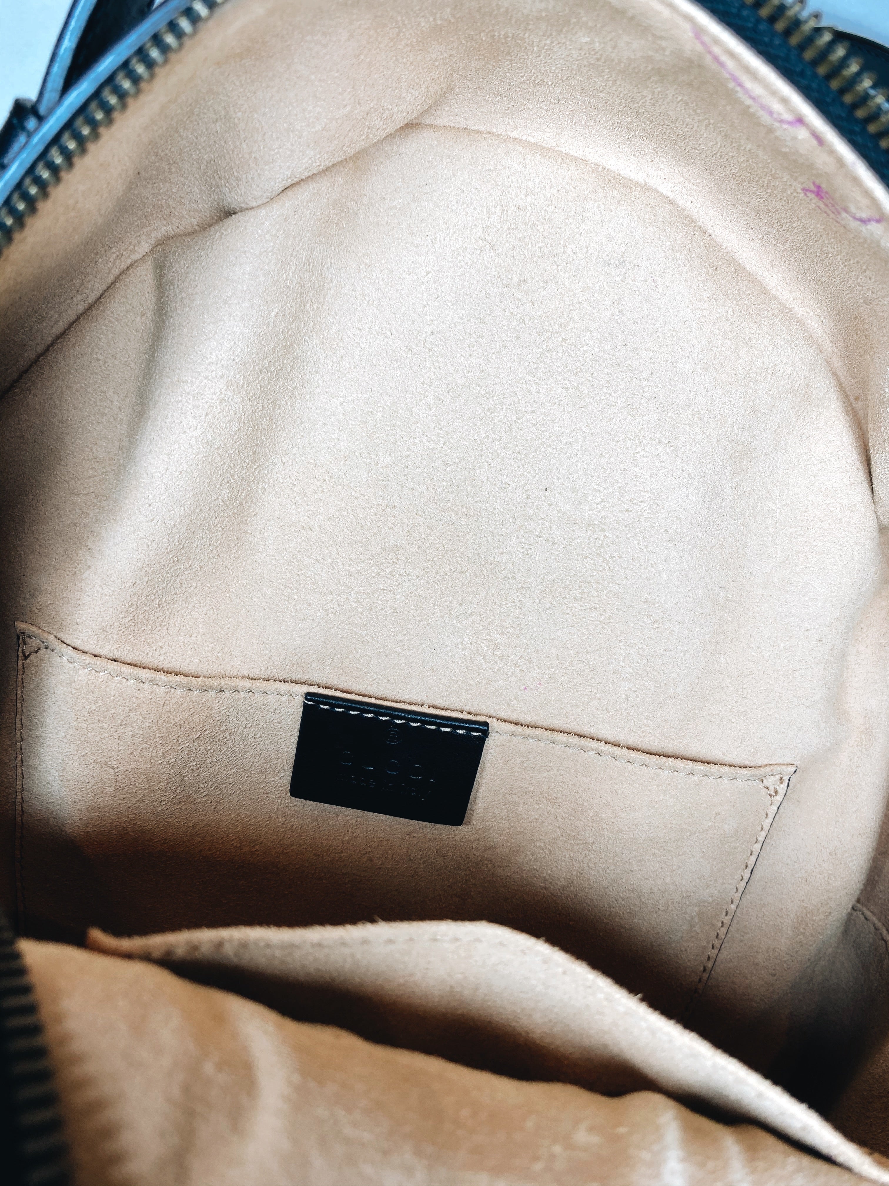 Vintage Gucci GG Marmount Matelasse Backpack